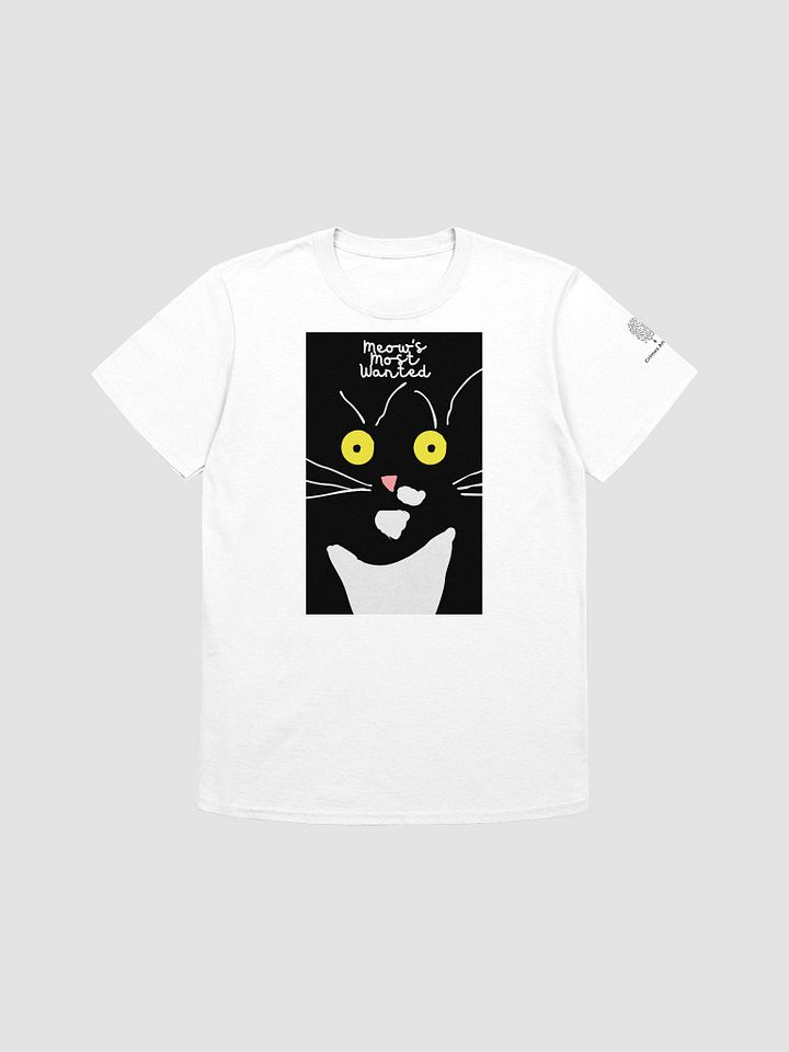 Meows Most Wanted Artistry T-Shirt in White product image (1)