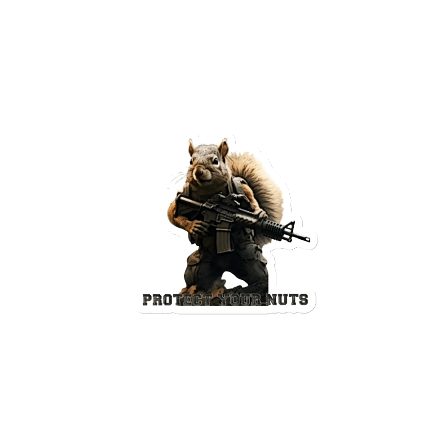 Waffles - Protect Your Nuts Magnet product image (1)