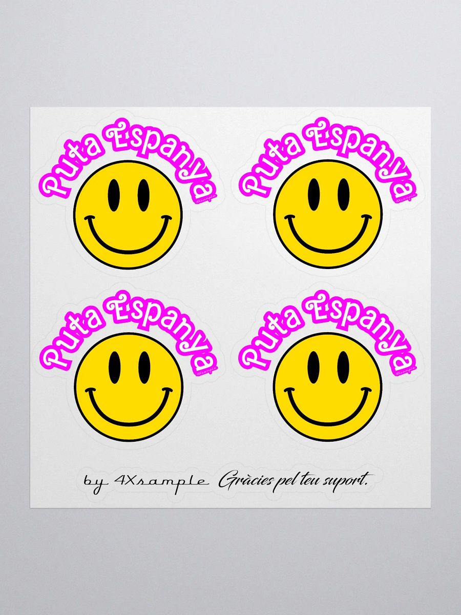 Puta espanya Smiley - Adhesius product image (1)