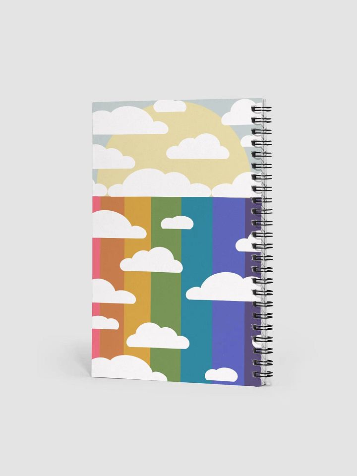 Rainbow Cloud Notebook product image (2)