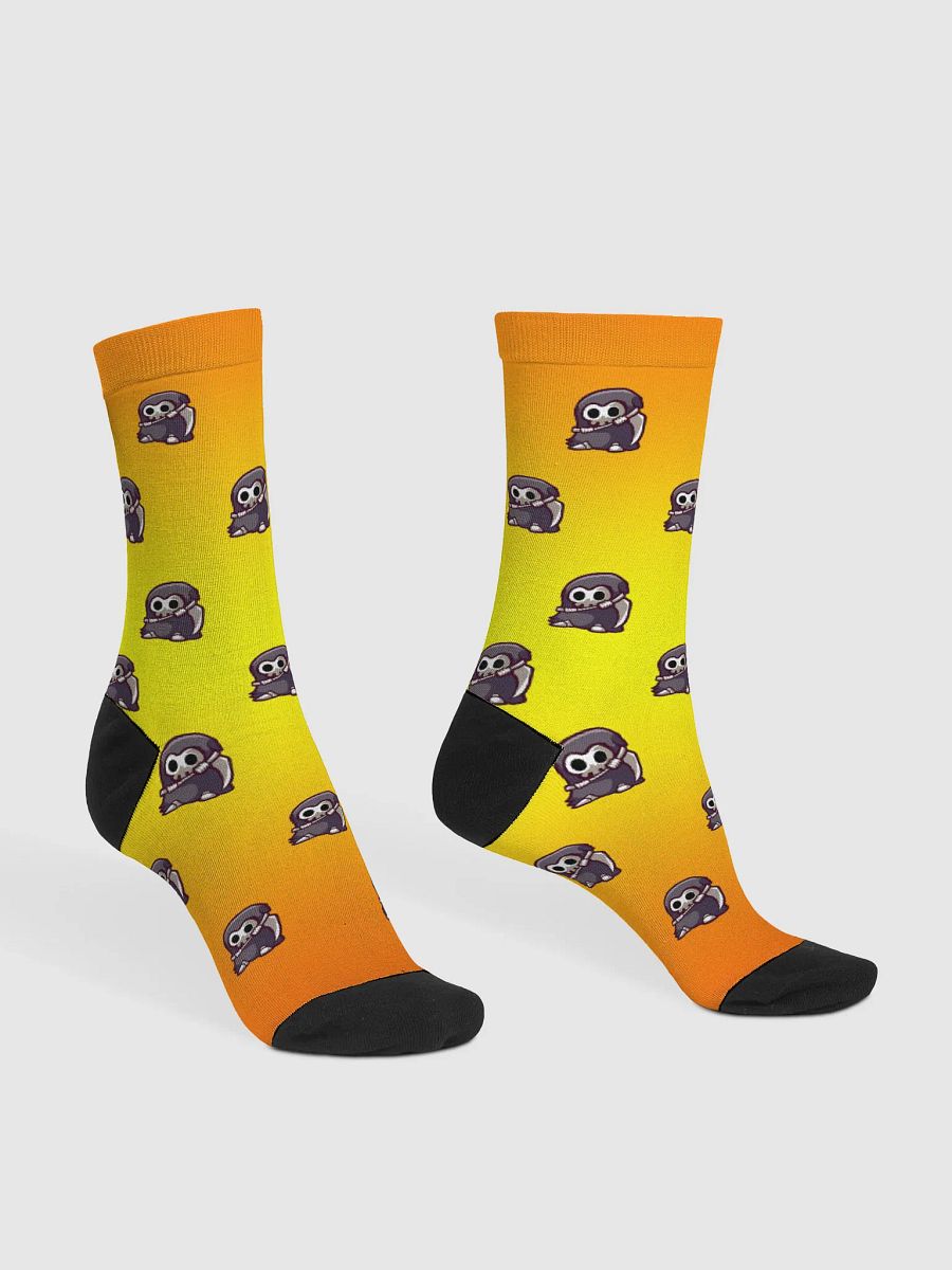 Grim Logo Socks - Yellow & Orange product image (3)