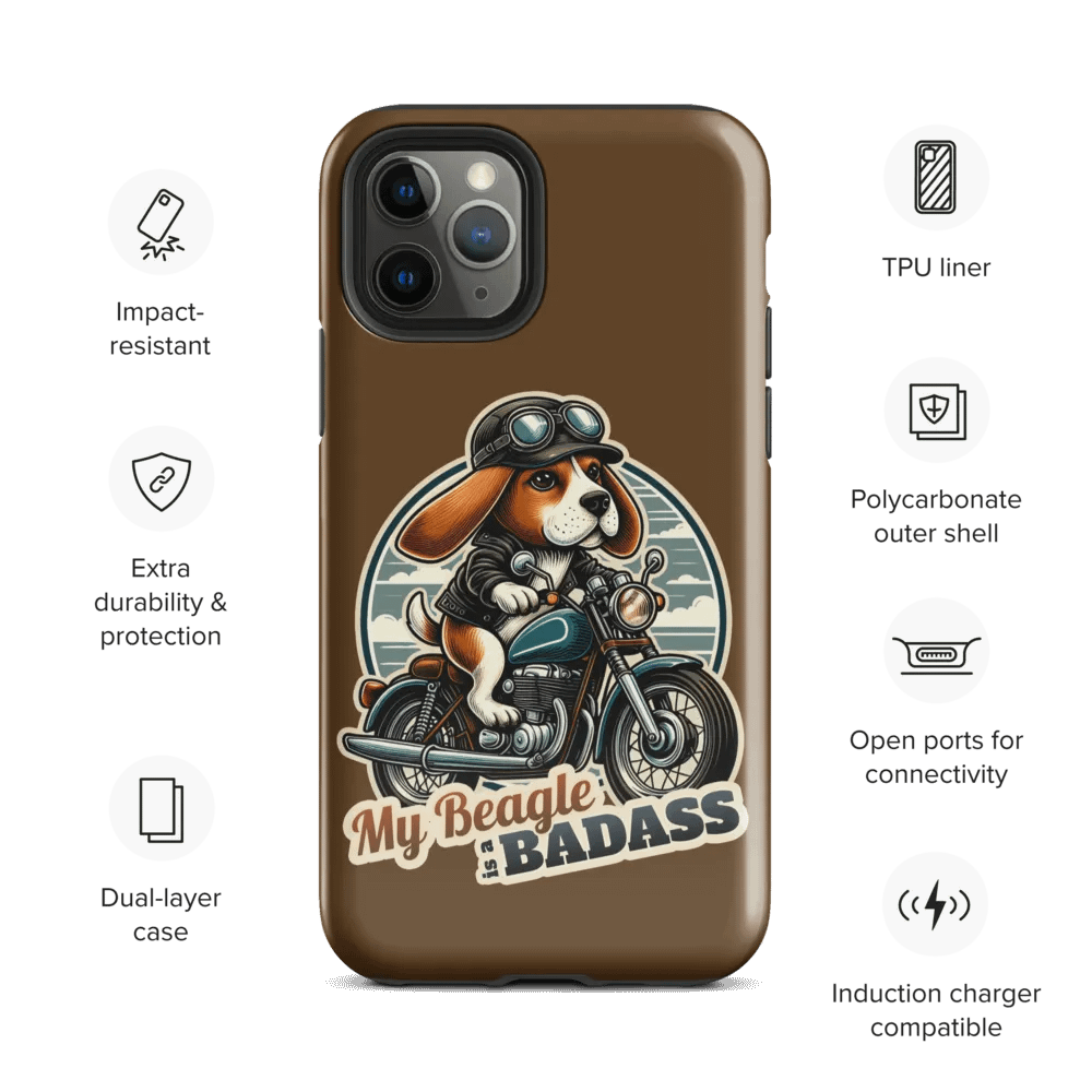 Badass Beagle - Tough Case for iPhone product image (28)