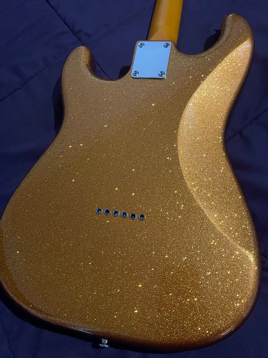 GD Guitars Super S 2025 – Copper Sparkle Finish w/ Custom Gamsbuckers & Premium Parts product image (4)