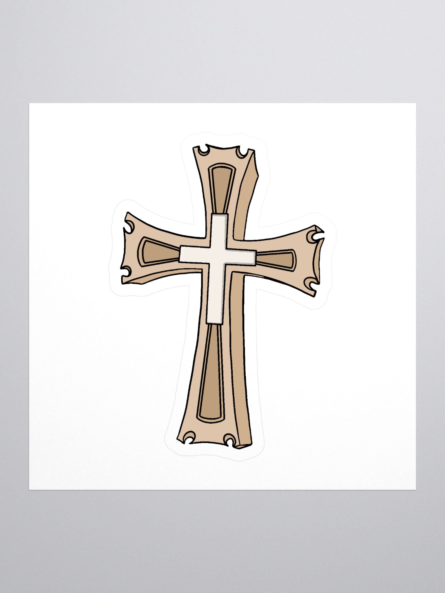 Ornate Cross Crest product image (1)
