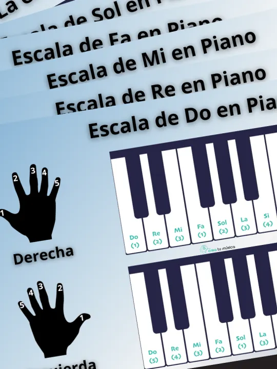 Escalas Mayores de Piano en PDF product image (1)