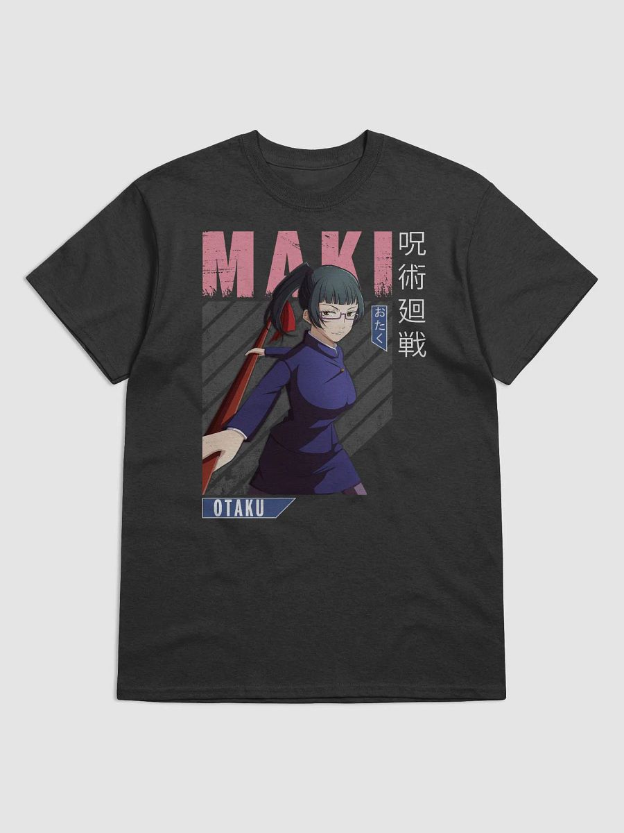 Jujutsu Kaisen Maki Zenin Unwavering Warrior T-Shirt – Gildan Heavyweight product image (1)