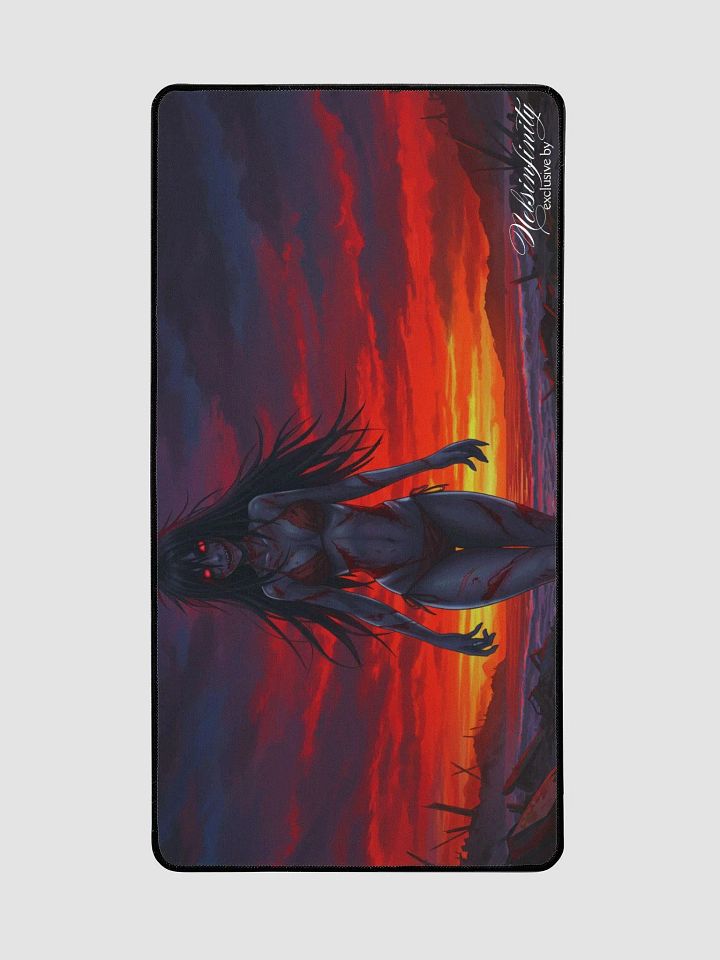 V7 Zombie Anime Beach Babe Desk Mat product image (2)