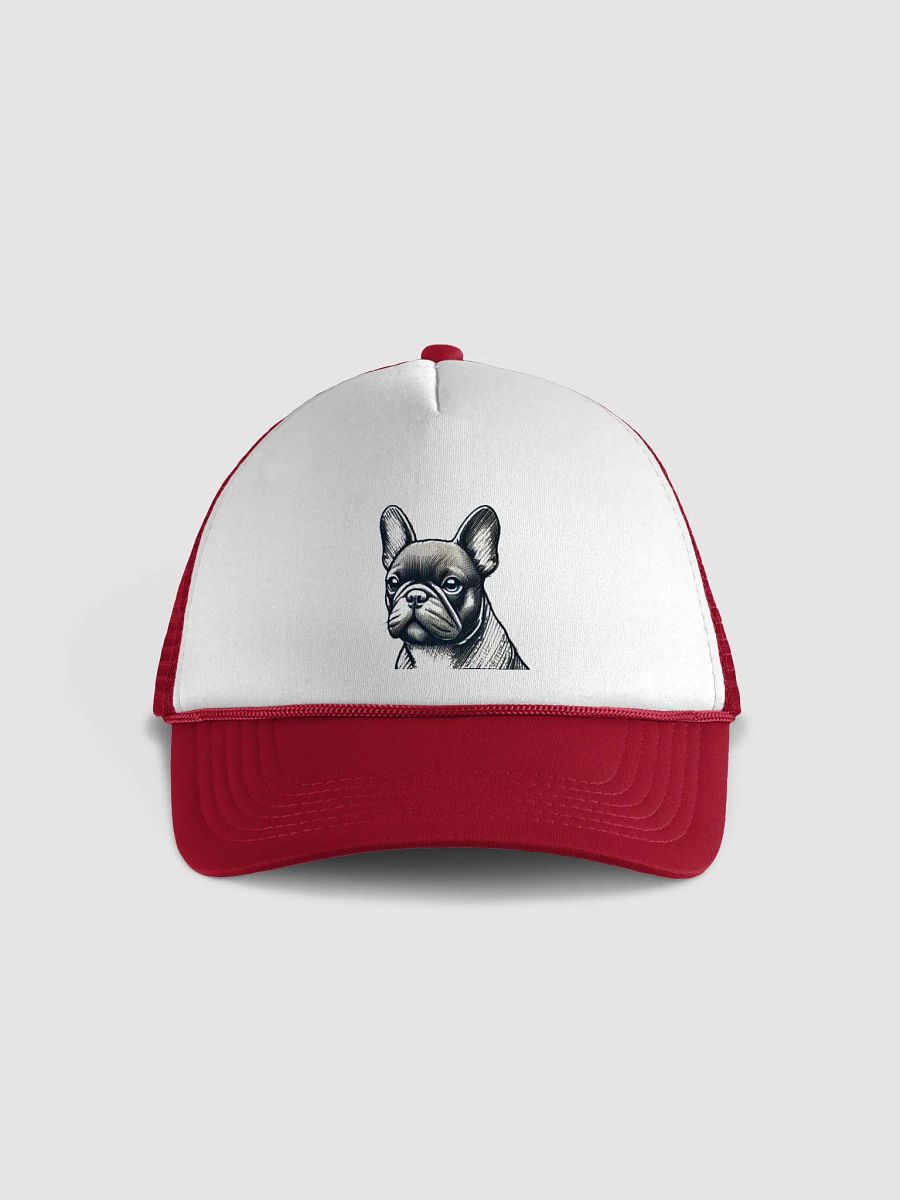 Bulldog Sketch Foam Trucker Hat product image (2)