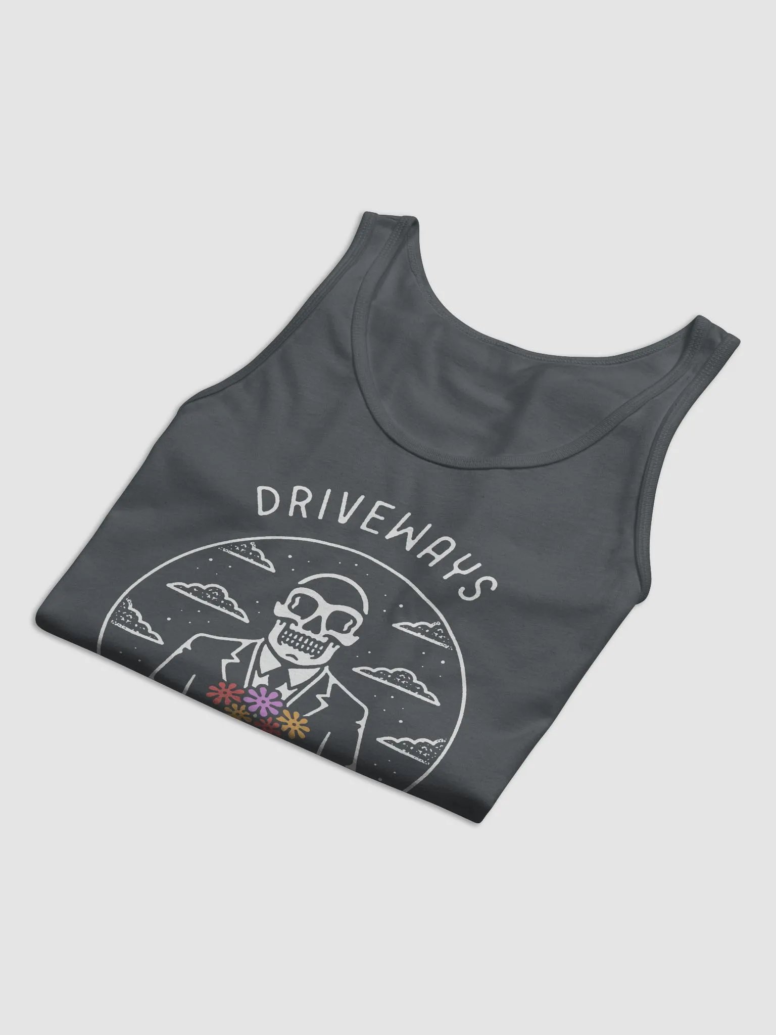 Skulls and Flowers Tank Top product image (41)