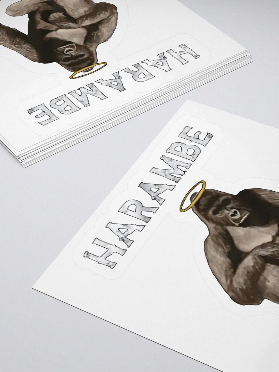 Harambe Sticker product image (4)