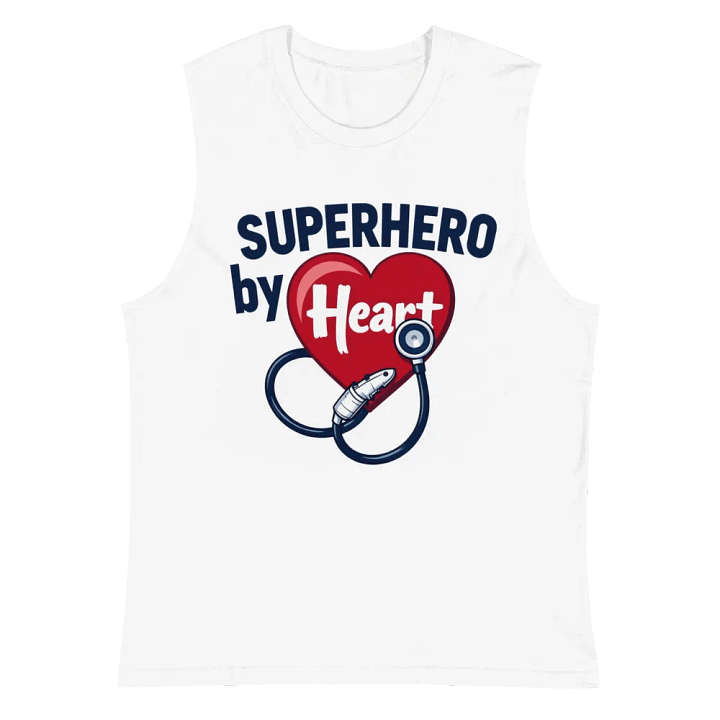 Heartbeat Hero Muscle Tank product image (2)