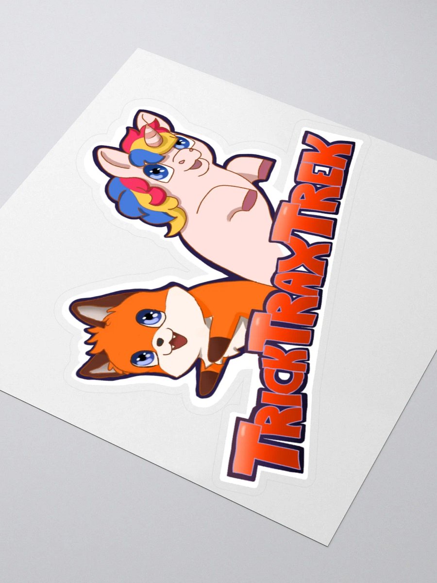 Fox and Unicorn Sticker product image (3)