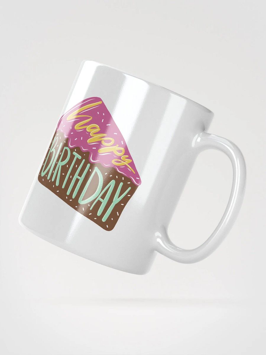Happy Birthday Cake Slice Mug product image (2)