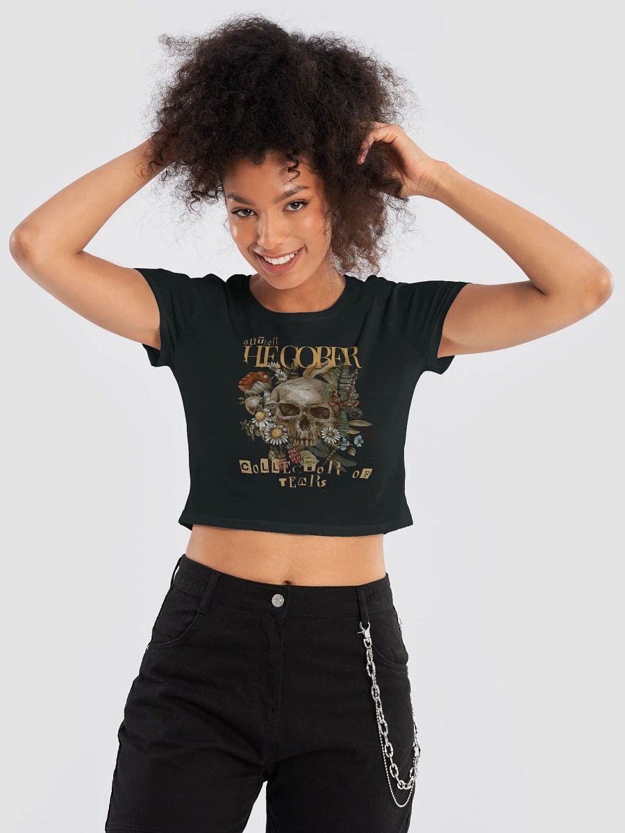H.E. Gober Skull Crop Top product image (9)