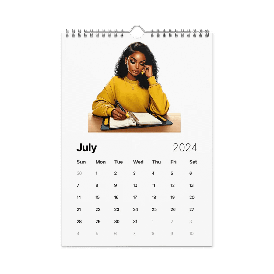 Empowerment 2024: Customizable Wall Calendar product image (7)