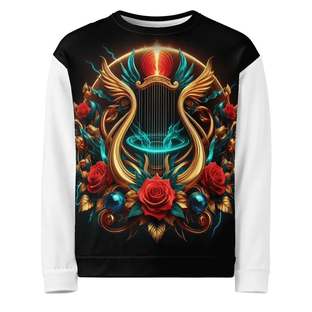 Mystical Golden Harp - Unisex Sweatshirt #20 product image (1)