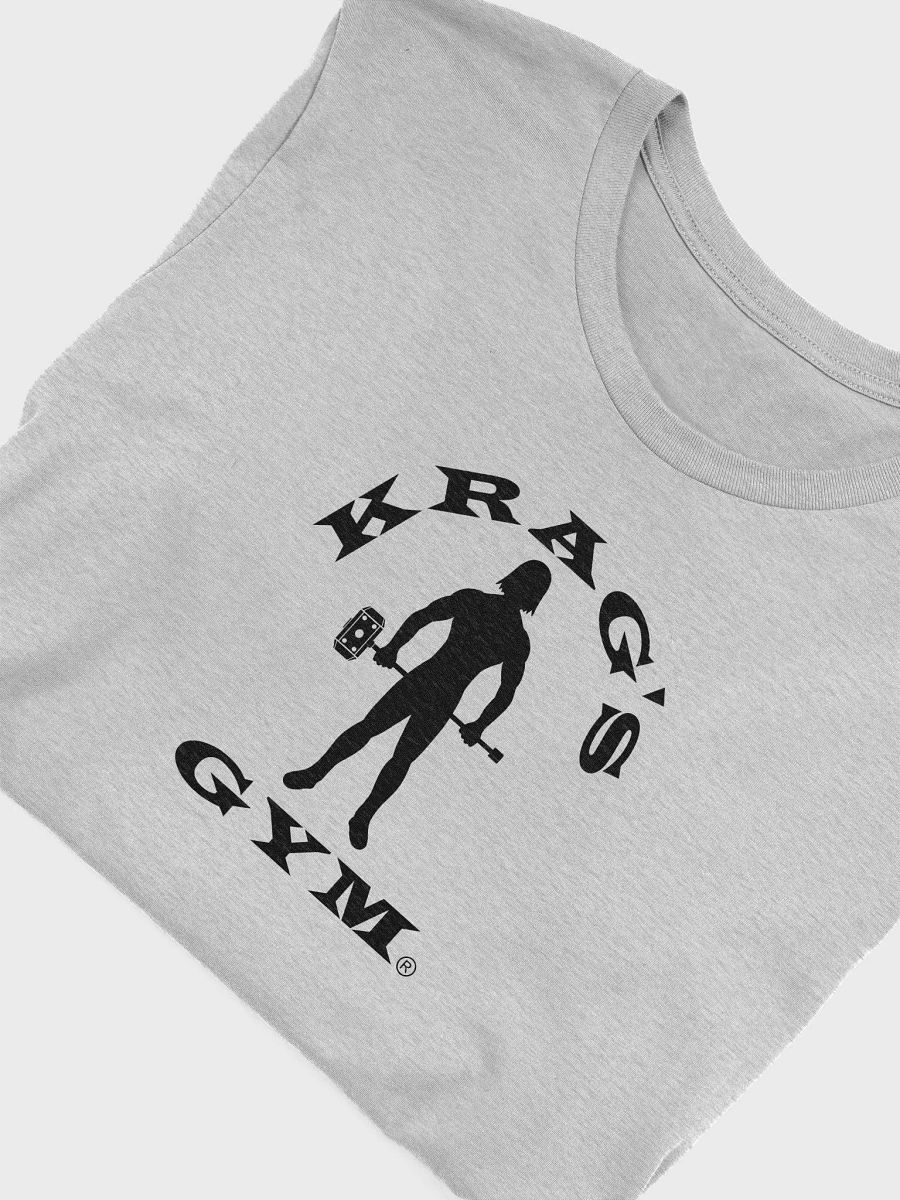Krag's Gym T-Shirt (Black Letter Arch) product image (34)