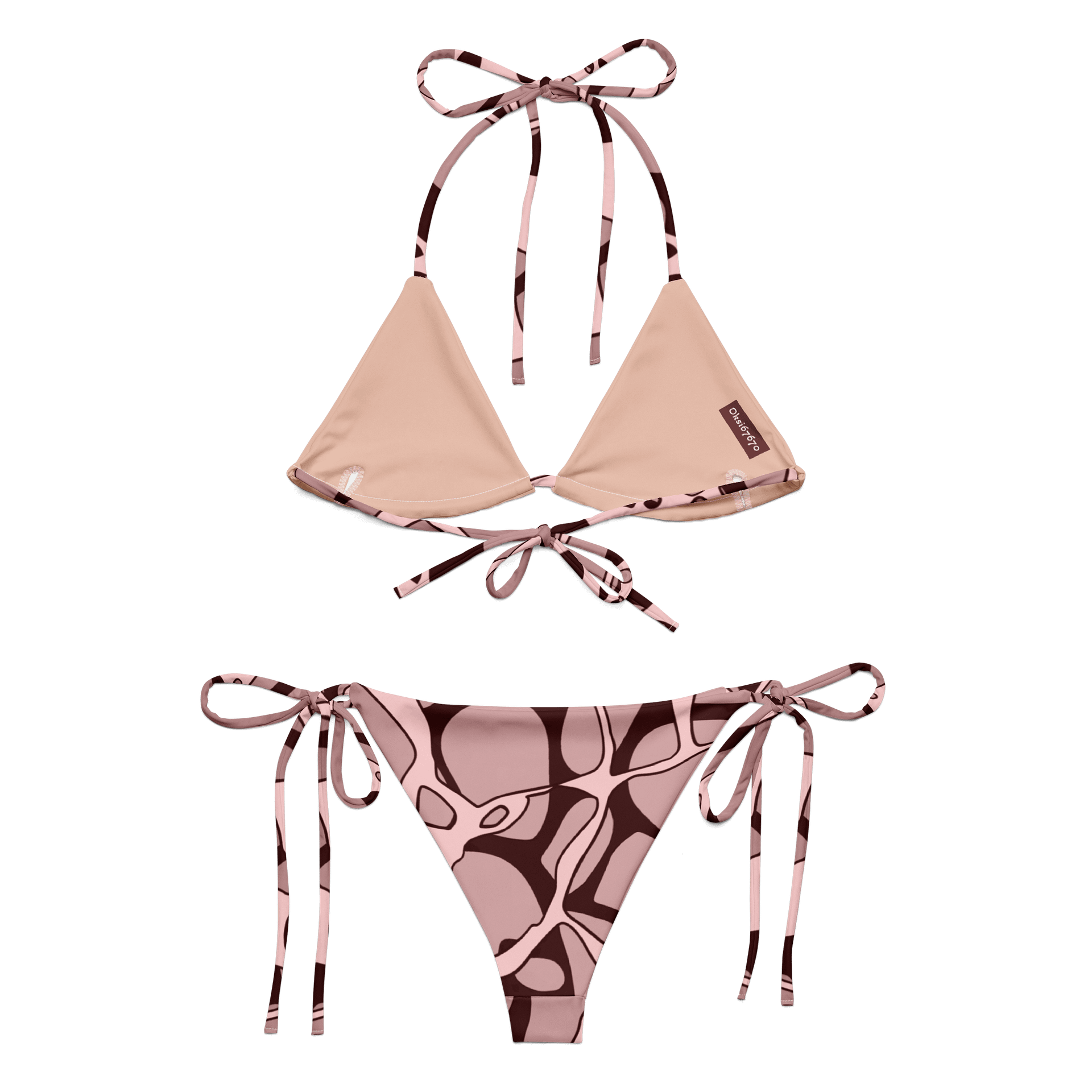 Organic Shapes Recycled Bikini Set product image (3)