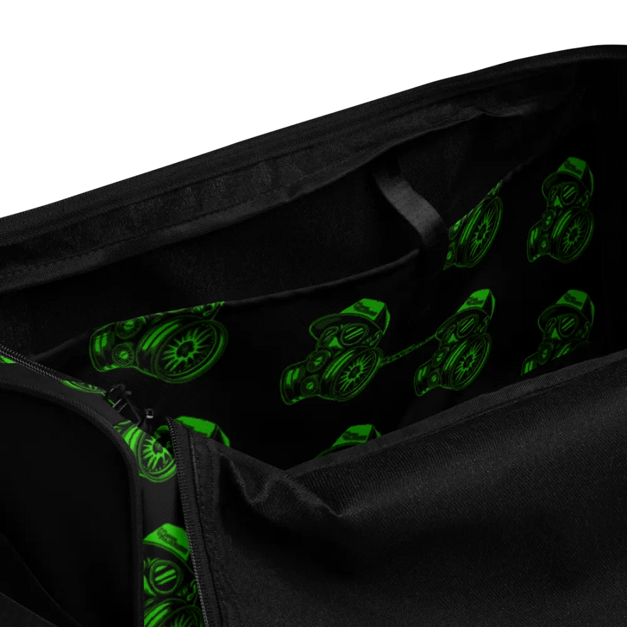 Norsk Pulverlakk Biohazard Chic All-Over Duffle Bag grønn product image (6)