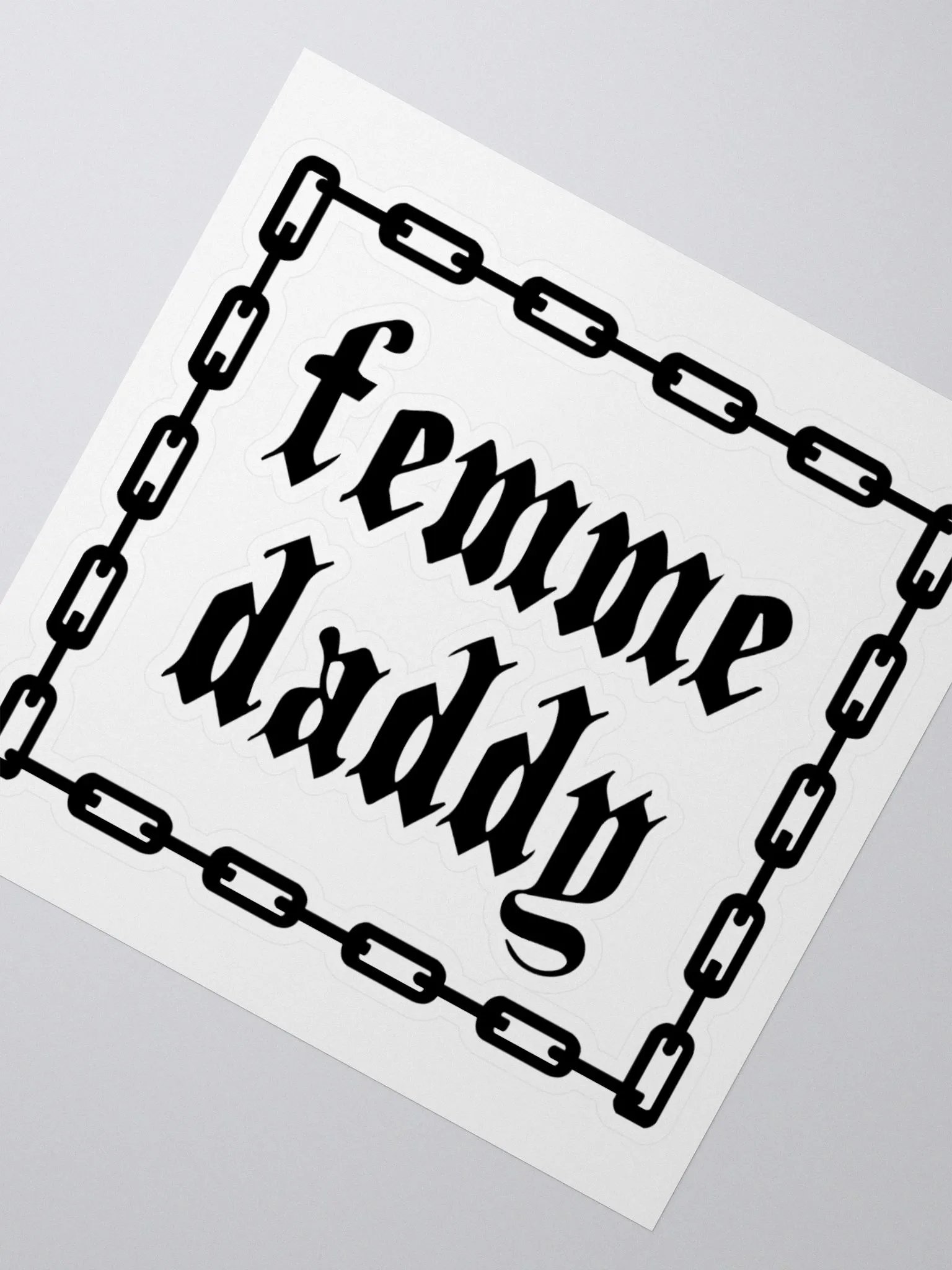 Femme Daddy Sticker ⛓️ product image (2)