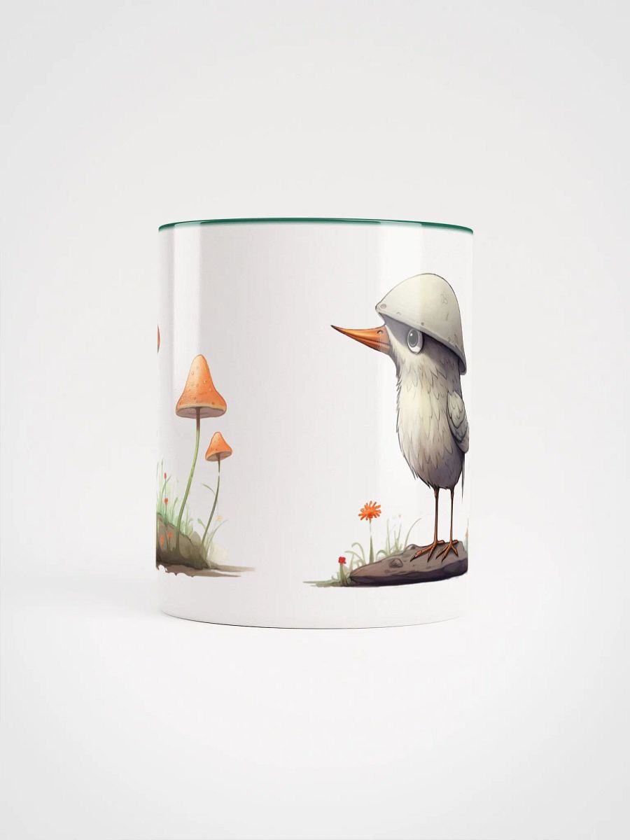 Whimsical Bird & Mushrooms Wonderland Mug: Limited Edition product image (5)