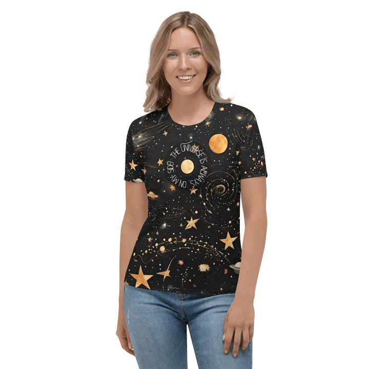 Cosmic Whimsy All-Over Print Women's Tee product image (2)
