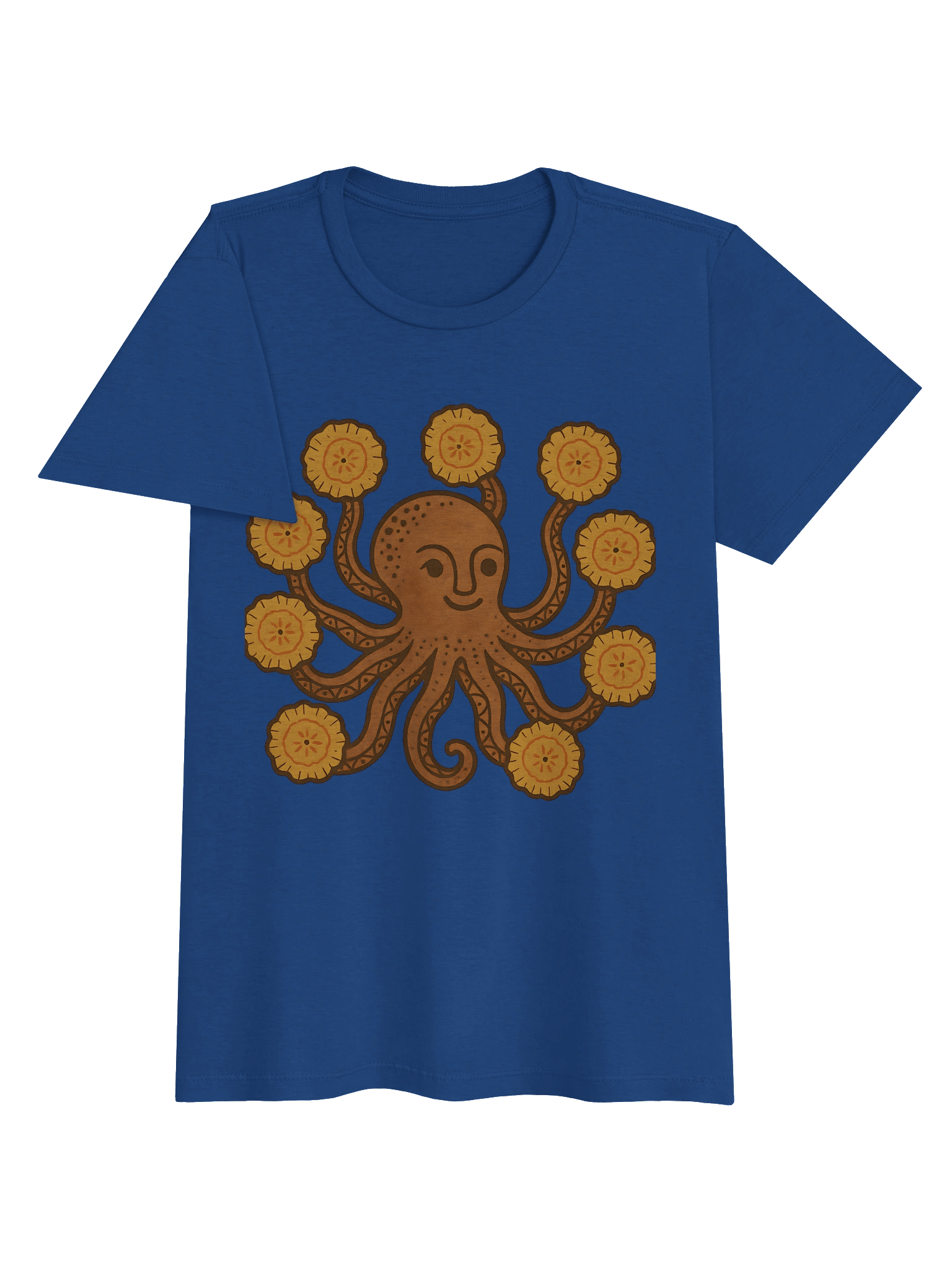 Pulpo con Tostones T-Shirt Mujer product image (2)