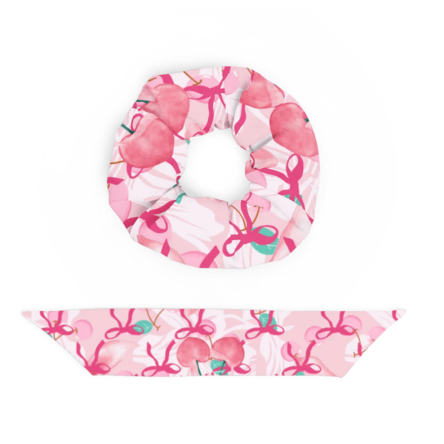 Cherry Delight All-Over Print Scrunchiegift for feminine ladies and girls product image (5)