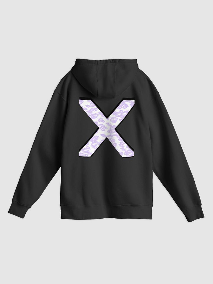 White X Lilac Lipstick Kisses Hoodie product image (10)