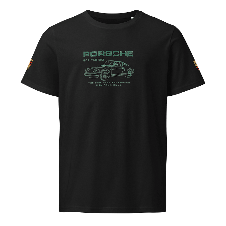 Man T-Shirt Unisex Organic Shirt Porsche Graphic product image (1)