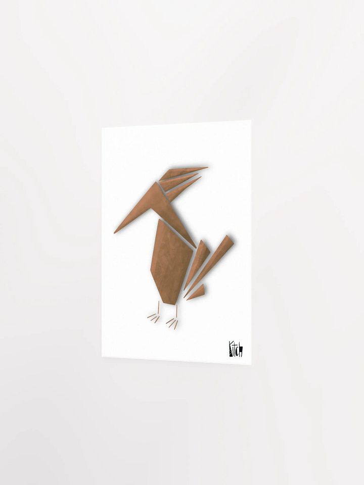 Geometric Roadrunner Art Print product image (4)