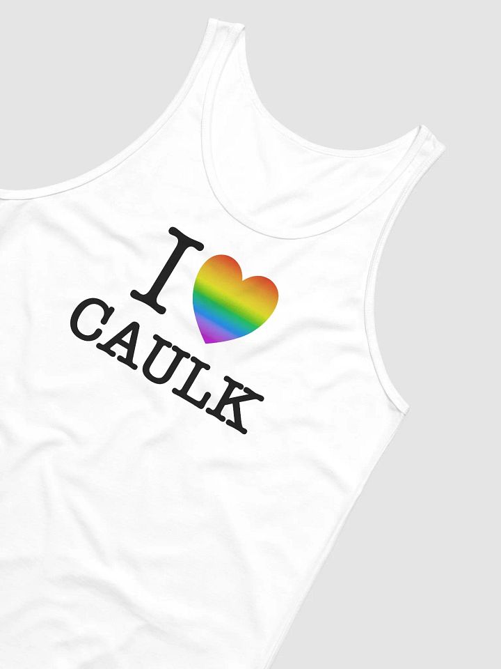 I LOVE CAULK Rainbow / Light Tank Top product image (2)