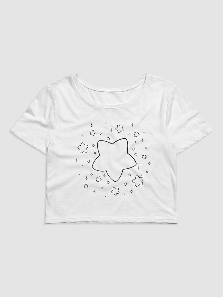 Cropped Star Shirt white product image (1)