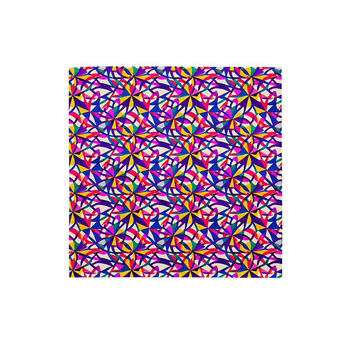 Rainbow Shapes Bandana product image (1)