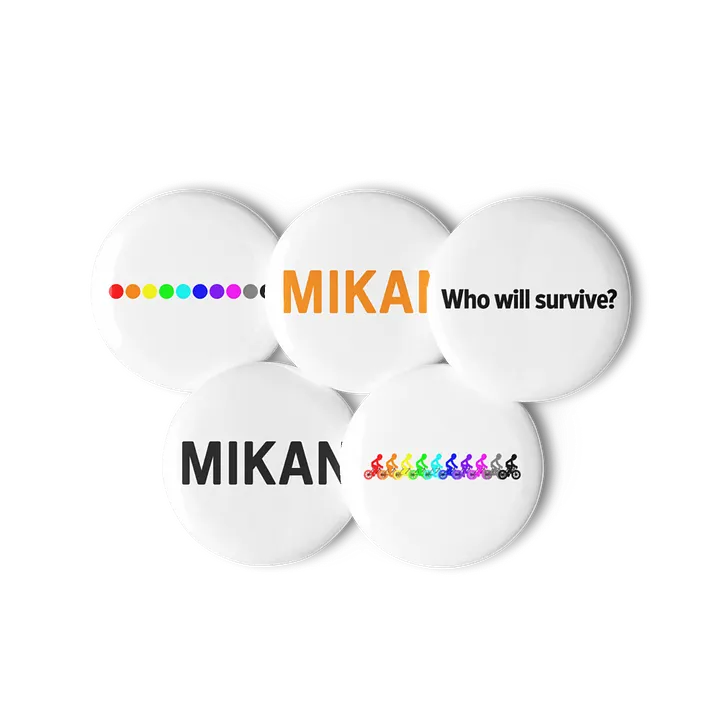 MIKAN Pin Button – Variety pack product image (3)