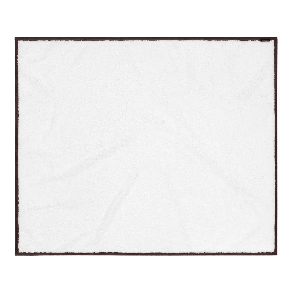 Whimsical Garden Bird White Raven Premium Sherpa Blanket product image (6)