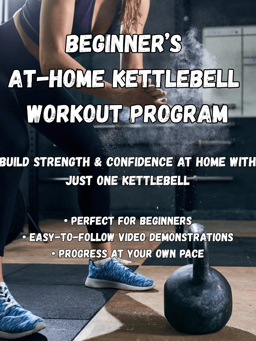 Beginner’s At-Home Kettlebell Workout Program product image (1)