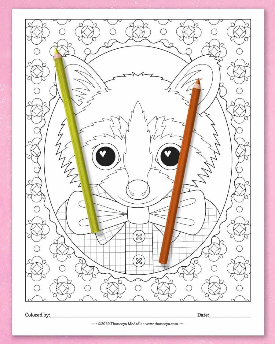 Happy Hodgepodge Coloring Pages product image (9)