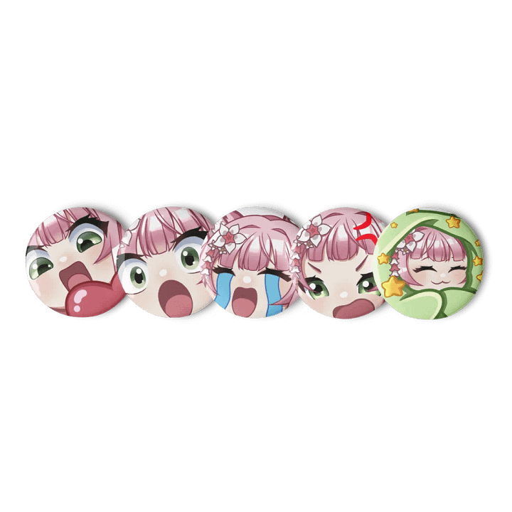 Cherry Mochi Button Set product image (1)
