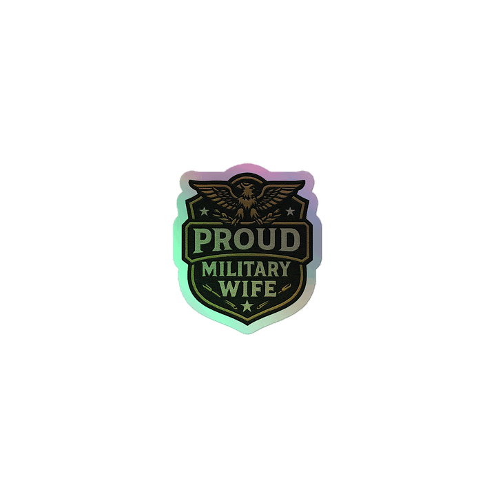 Mil Wife Sticker product image (1)