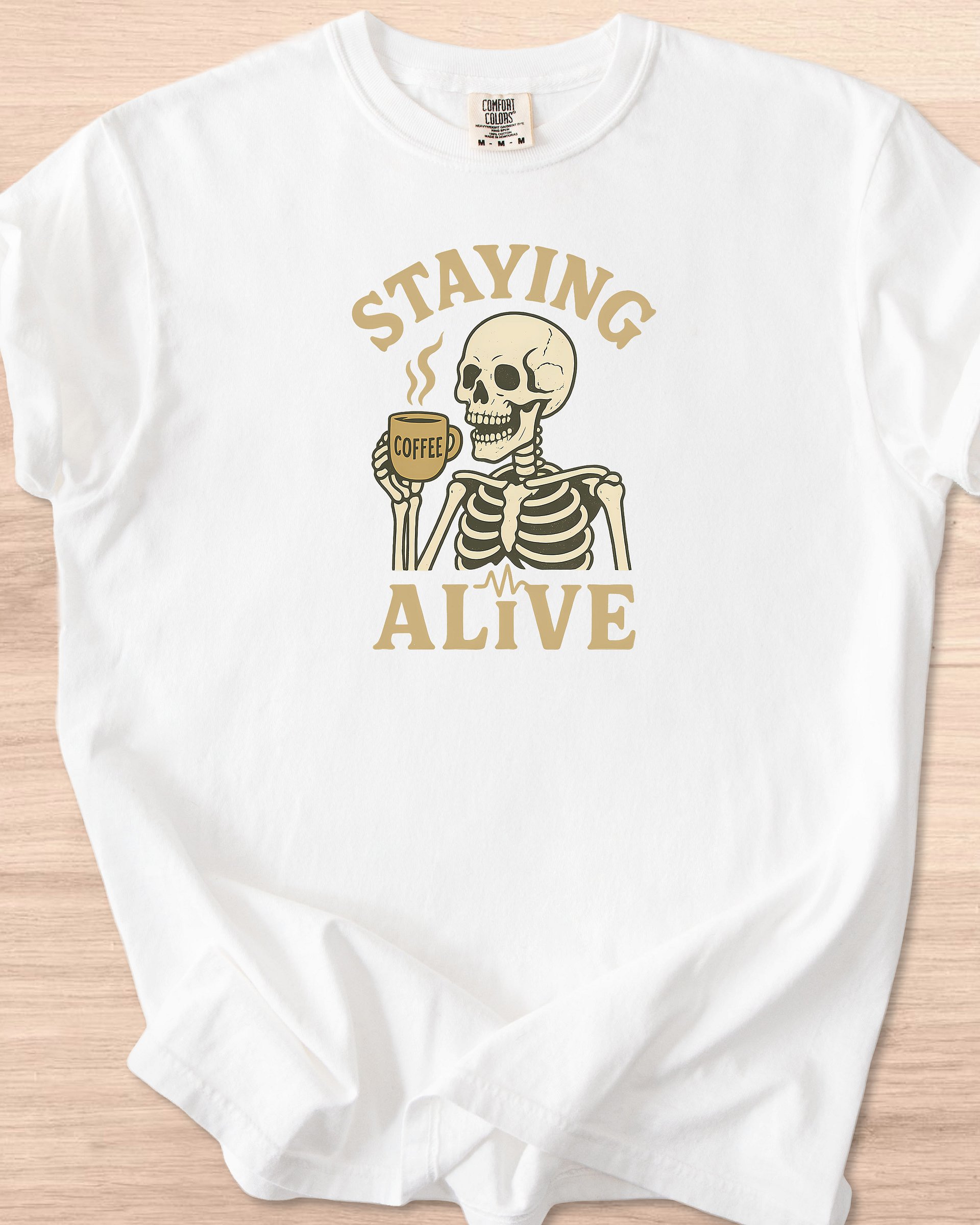 Staying Alive Tee product image (76)
