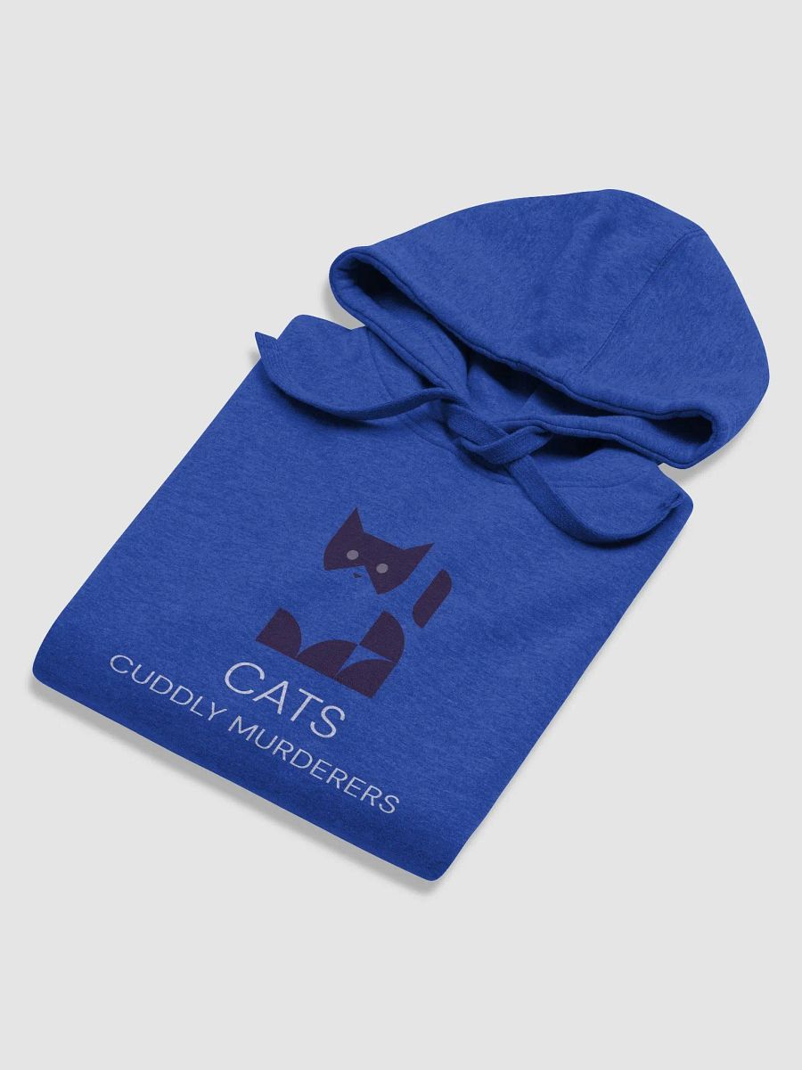 cats, cuddly murderers. stylized design, supersoft hoodie product image (6)