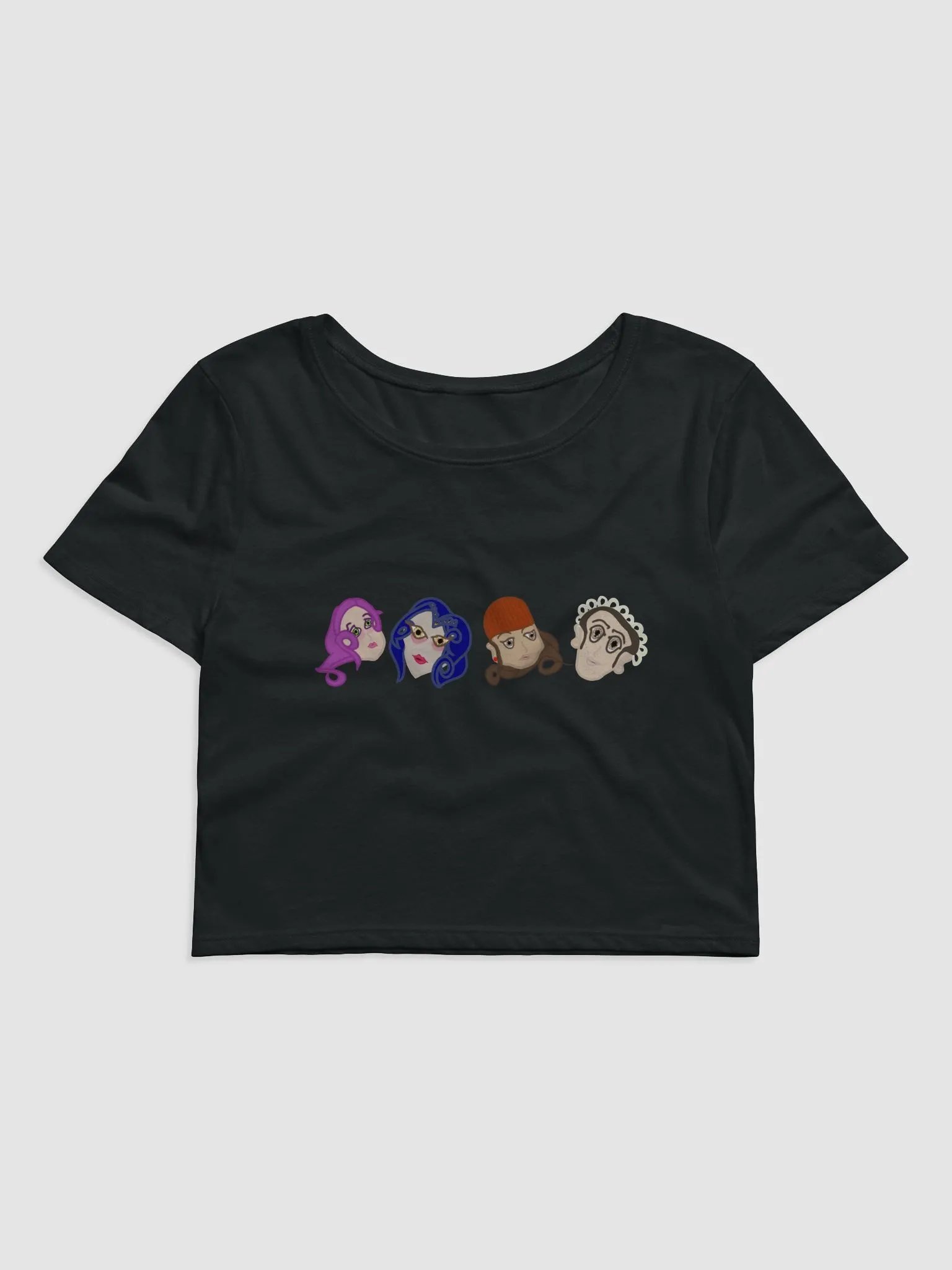 Menagerie's Core Collection ~ cropped tee shirt product image (2)