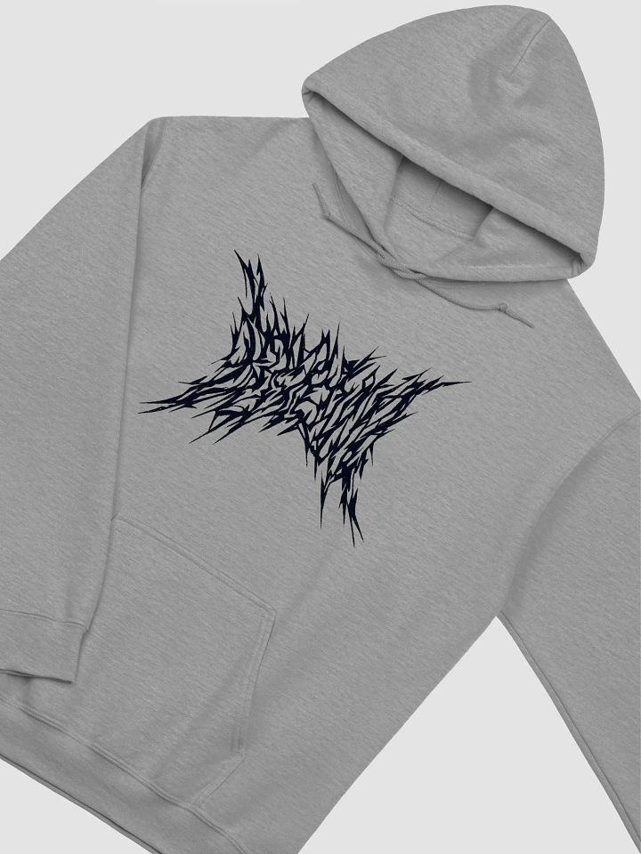 Death Metal Logo Hoodie (Black Text) product image (2)