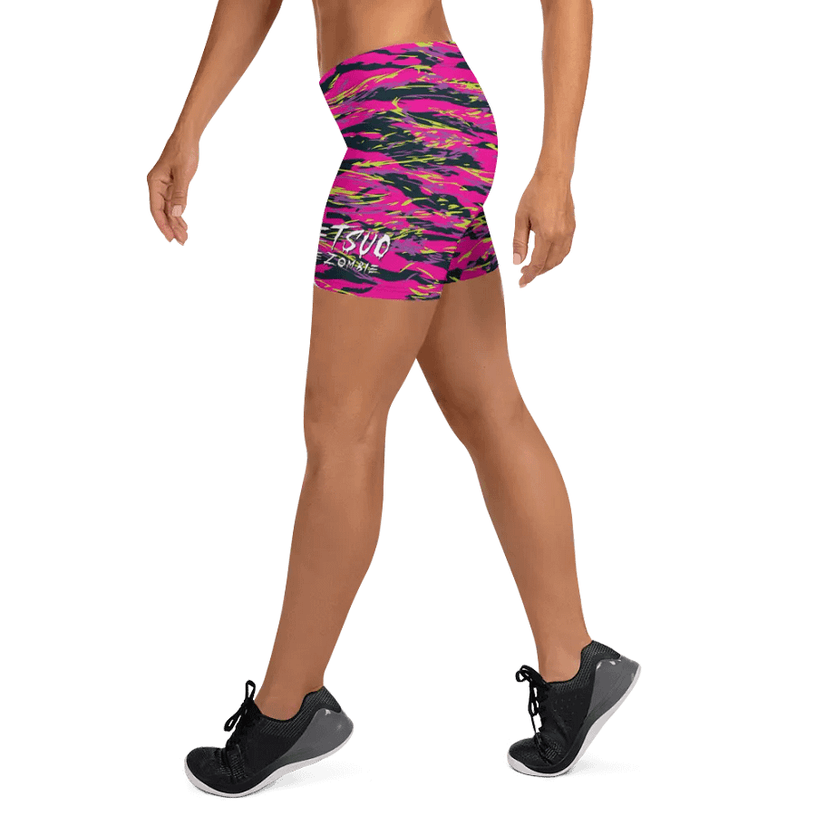 Pink Camo Bike Shorts product image (9)