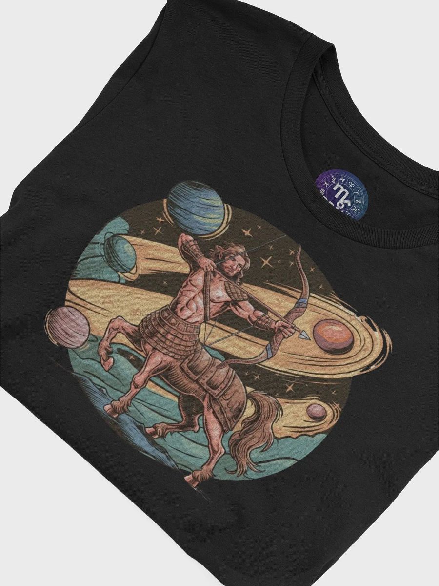Sagittarius Zodiac Unisex Supersoft T-Shirt with Celestial Centaur Design product image (7)