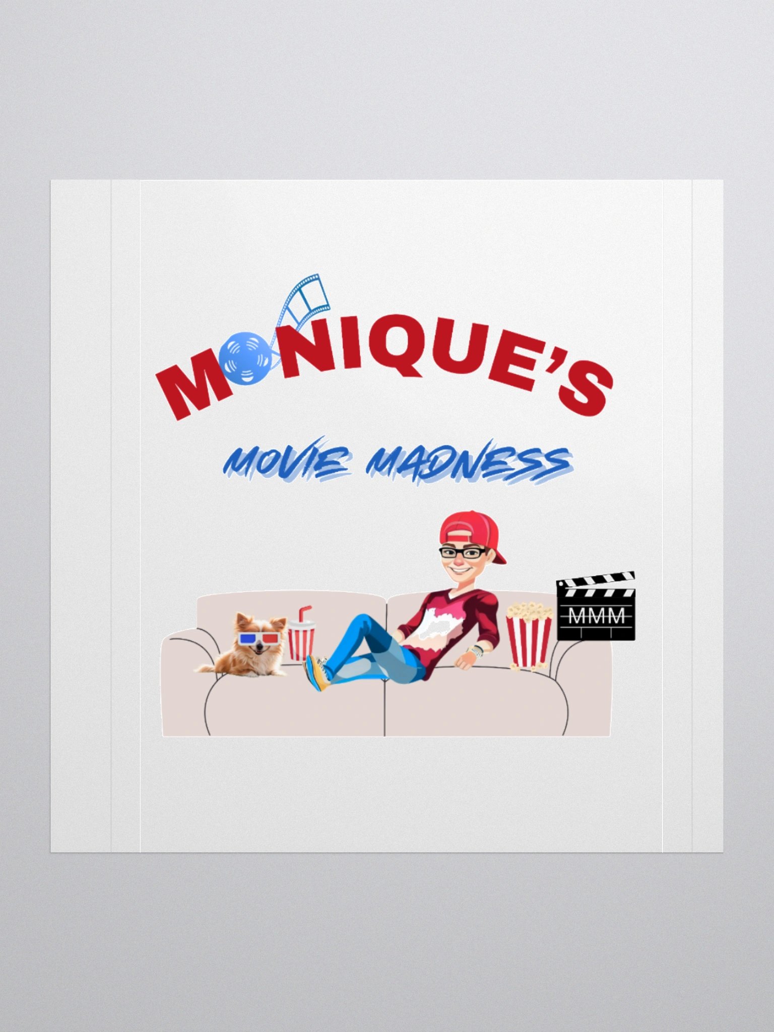 Monique's Movie Madness Sticker product image (1)