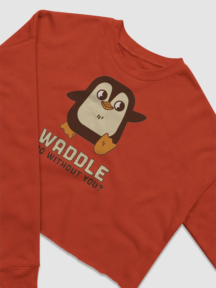 Waddle I do Cropped Hoodie product image (10)