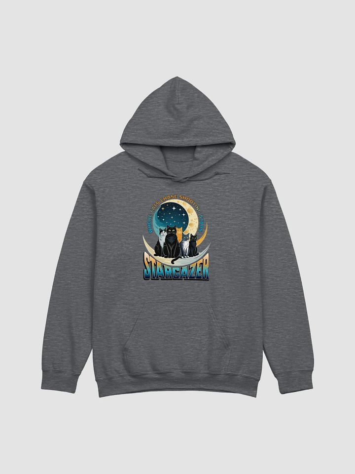 Where Cats Chase Shooting Stars Stargazer Classic Hoodie product image (3)