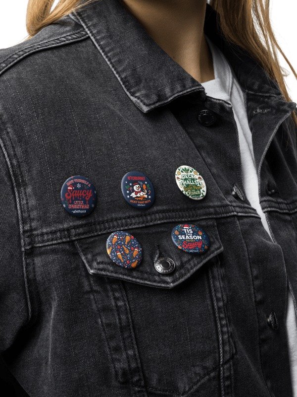 Limited Time - Wings Over Christmas Buttons product image (5)